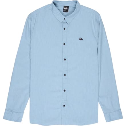 Quiksilver Mw Premium Stretch Overhemd Met Lange Mouwen Blauw XL Man