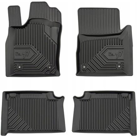 Frogum No.77 - Automatten - JEEP Grand Cherokee WK2 2010-2016 - 3D Design - Hoge Rand - Antislip