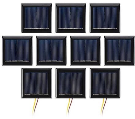 10 Stuks 2V 130mA Micro Zonnepanelen voor DIY Projecten
