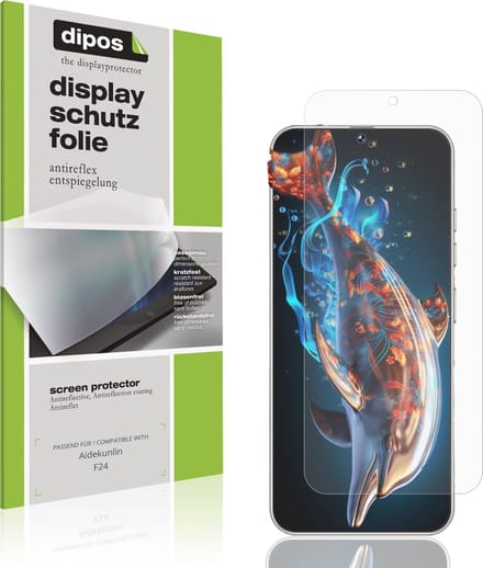 dipos – 4x Matte Beschermfolie geschikt voor Aidekunlin F24 | Krasbestendige & antireflecterende Screenprotector Ultra-Thin