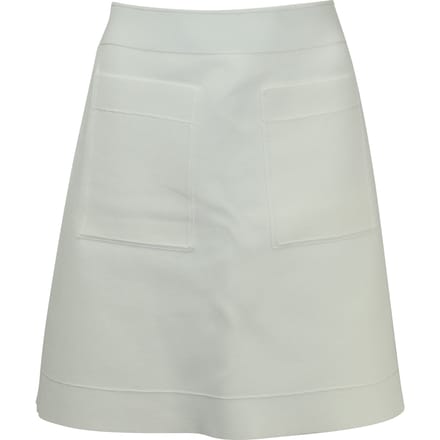 Sandro Paris Elanna Ponte minirok in witte viscose