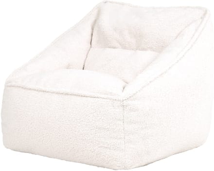 icon - Natalia XL Zitzak Fauteuil - Teddy - Wit