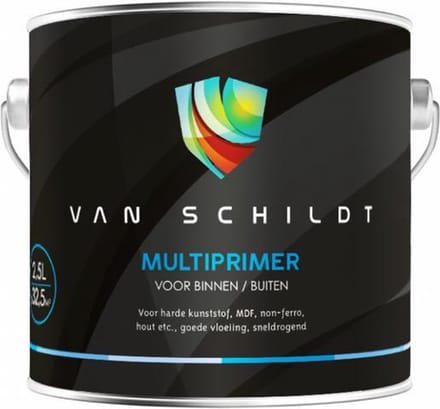 van Schildt multiprimer aqua 2,5 Liter Wit