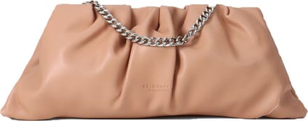 SEIDENFELT MANUFAKTUR Koppeling Schoudertas Auri Clutch Dune Lichtbruin