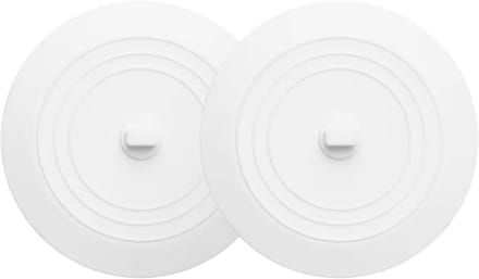 2x Universele Badstop Universele Afvoerstop voor Wastafel en Badkuip - 15 cm