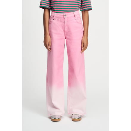 POM Amsterdam Jeans - Gradient Raspberry Pink Maat: 44 | Jeans Outlet | Dames | Roze