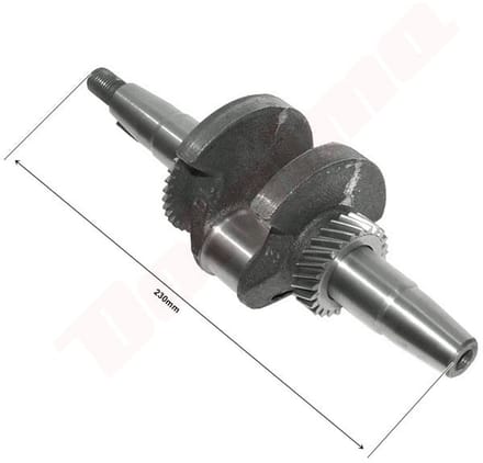 Krukas passend op HONDA GX160 TAPER L230mm ( 13310-ZE1-000 )