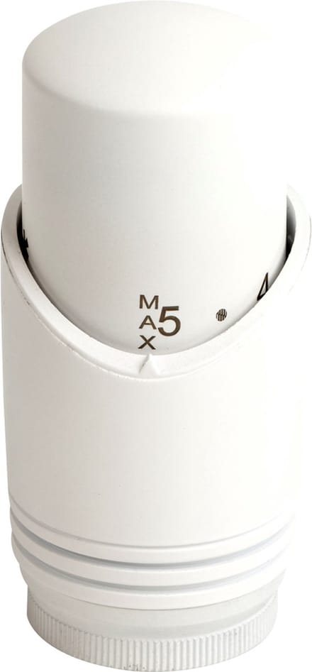 Plieger Como design thermostaatkop M30x1,5 mat wit