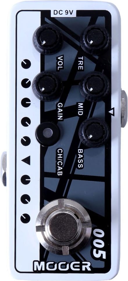 Mooer Micro Preamp 005 Brown Sound 3 overdrive effectpedaal