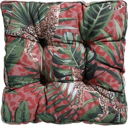 Madison Florance Kussen - Lenny Red - 47x47 - Rood