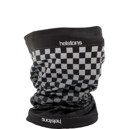 Motorfiets choker van ruitjesstof Helstons