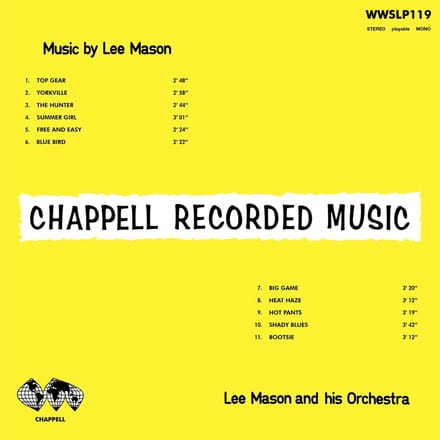 Lee Mason - Music By Lee Mason (LP)