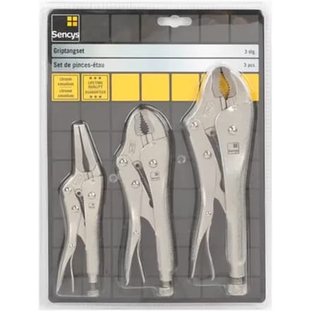 Sencys Griptangset – 3 Stuks