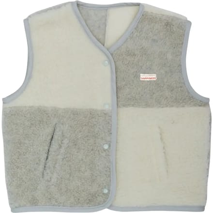 Mouwloze Merinowollen Vest Happymess