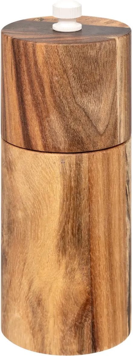 5Five Kruidenmolen - Harmony - acacia hout - 12.5 cm - peper/zout - Kruidenset