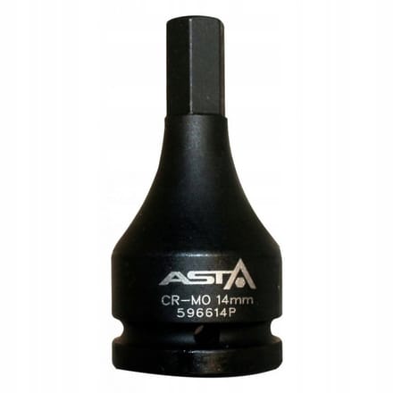 Asta Slagdoppensleutel 3/4" Hex 19mm - Duurzaam en Betrouwbaar