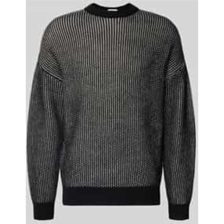 Regular fit gebreide pullover met wol model 'NEELIO'