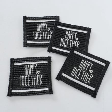 Onderzetterset Stappo 10x10cm 4-delig