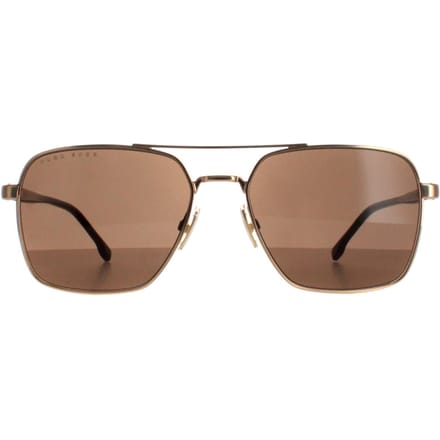 Hugo Boss Aviator Mannen Rose Gold Brown 1045/s/it