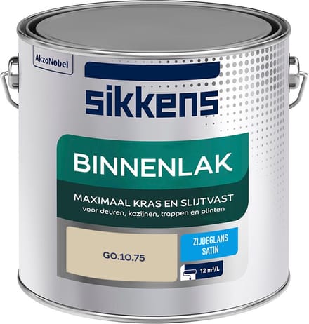 Sikkens - Binnenlak Zijdeglans - G0.10.75 - Mengverf - 2,5 L