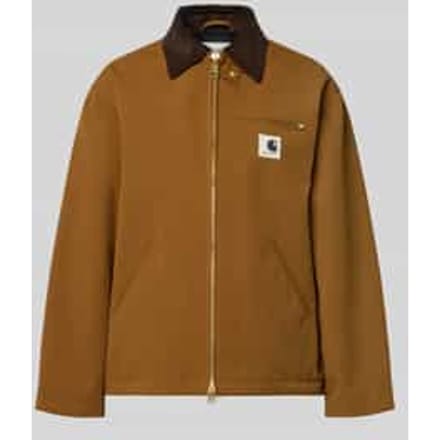Jas met opstaande kraag en tweerichtingsrits model 'Clark'