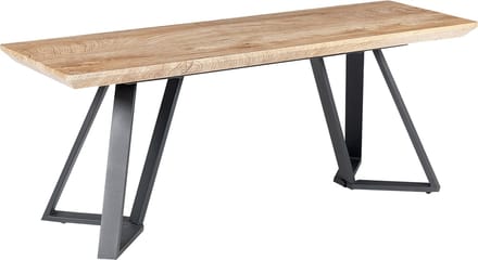 UPTON - Bankje - Lichte houtkleur - MDF