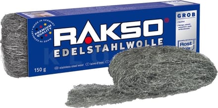 Rakso RVS staalwol GROF - 150 gram