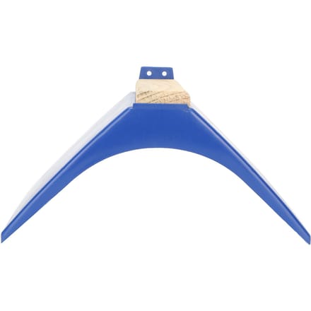 Pigeons de compagnie Cage Repose-pied Support Oiseau Plastique Perchoirs de support avec Bloc de bois Accessoires de cage Bleu avec blue