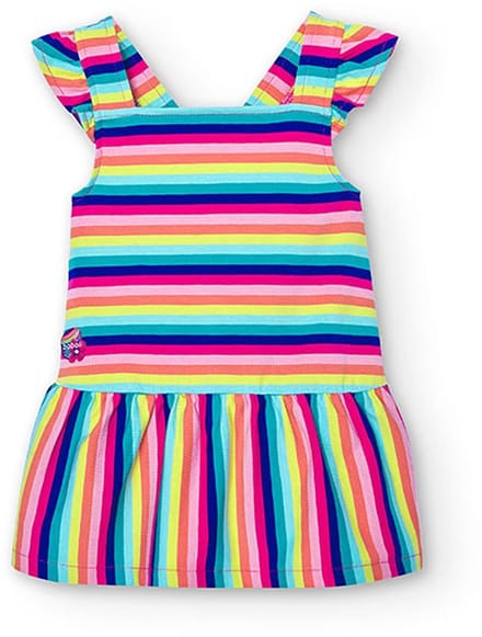 Boboli 248037 Mouwloze Jurk Veelkleurig 9 Months Meisjes