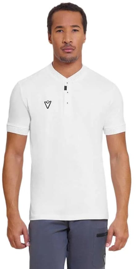 Macron Patmos Ii Korte Mouw Poloshirt Wit M Man