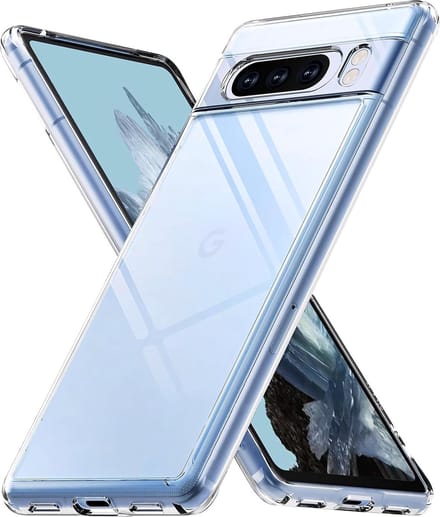 Hoesje voor Google Pixel 8 Pro backcover Shockproof siliconen Transparant