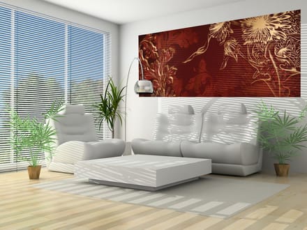 Abstract Art Photo Wallcovering