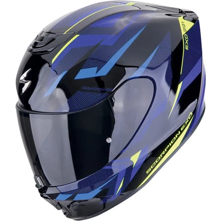 Scorpion Exo-391 AAXO Black Blue - Integraalhelm - Maat S - Motorhelm - ECE 22-06 gekeurd