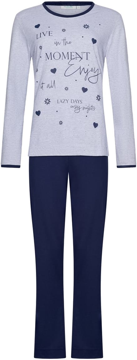 Rebelle - Silver Frost - Pyjama - Katoen/Polyester - Grijs - Maat 48