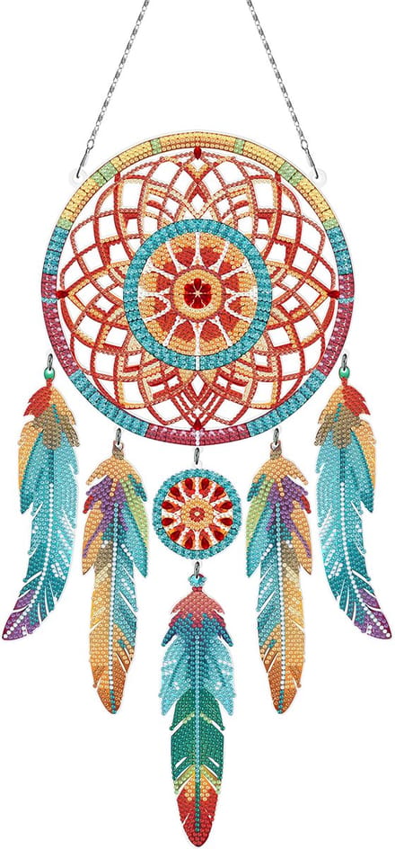 Dromenvanger dubbelzijdig - 304 - diamond painting - compleet pakket - Diamond painting by Wietske