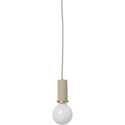 Ferm Living Socket hanglamp - cashmere - laag