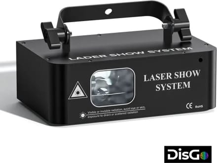 DisGo Laser Show System - Party Laser - Discolamp - DMX