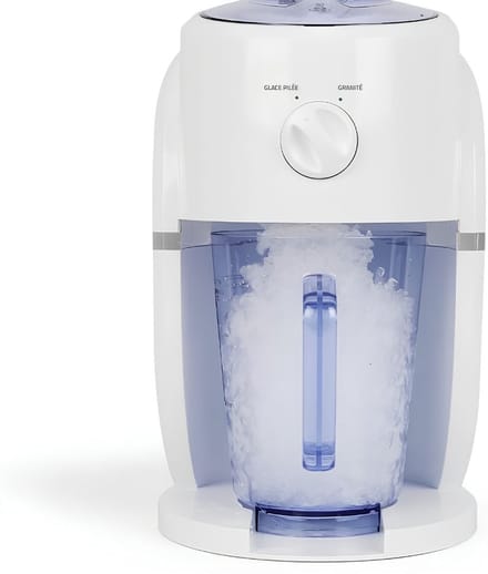 SP® Slush Puppy Maker - 1.1L Capaciteit - Slushy Maker - Slushy Machine - Wit - 31cm x 22cm x 20cm