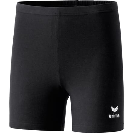 Erima Verona Tight Sportshort Kinderen - Zwart - Maat 128