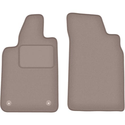 Beige frontmatten voor: Fiat Barchetta coupé, cabrio (1995-2005)