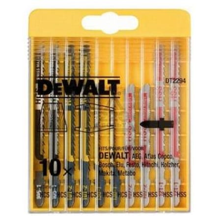 DeWalt DT2294-QZ - Decoupeerzaagblad - HCS/BiM - 10 stuks - T-schacht