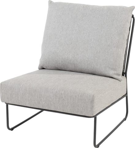 Balade middenelement met 2 kussens antraciet
