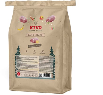 Kivo Lam en Rijst Tarweglutenvrij - 2 x 14 kg
