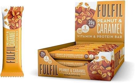 Fulfil Nutrition Vitamine & Proteïne Repen - Pinda & Karamel - 15 stuks