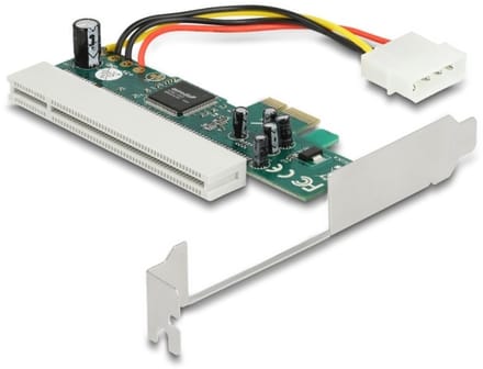 Delock Riser Card PCI Express x1 to 1 x PCI 32 Bit 5 V Slot Asmedia