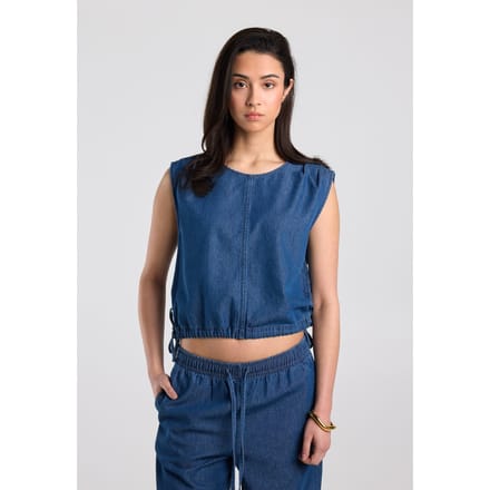 America Today Inez Medium Blue Taglia: M | Magliette intime Outlet | Donna | Blu