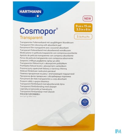 Cosmopor Transparent 9x15cm 5