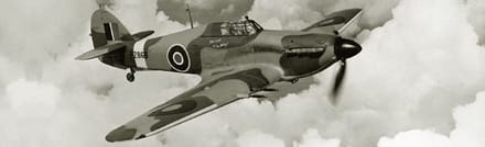 Zvezda Modelbouwpakket Militaire voertuigen - 7322 British Fighter Hawker Hurricane IIC Plastic - 1:72 - Modelbouw