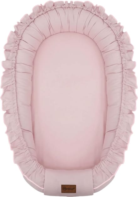 MorDesign Babynest Ruffle – 65x45 cm – Katoen – Zachte Verhoogde Rand