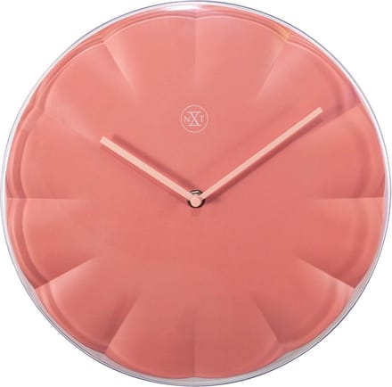 nXt Sweet – Wandklok – 20 cm – Plastic – Rood – Stil